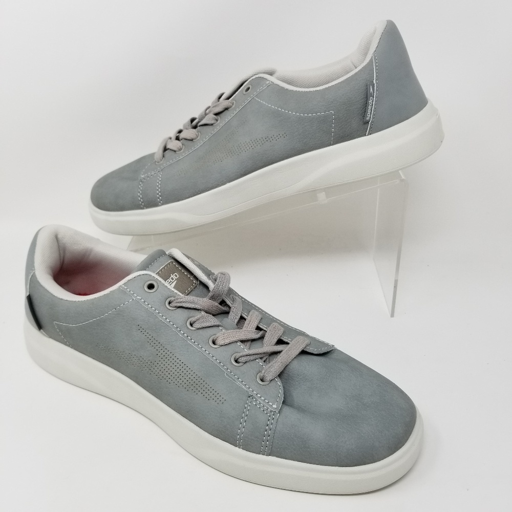 Speedo Mens Quart Hybrid Water Shoes Gray